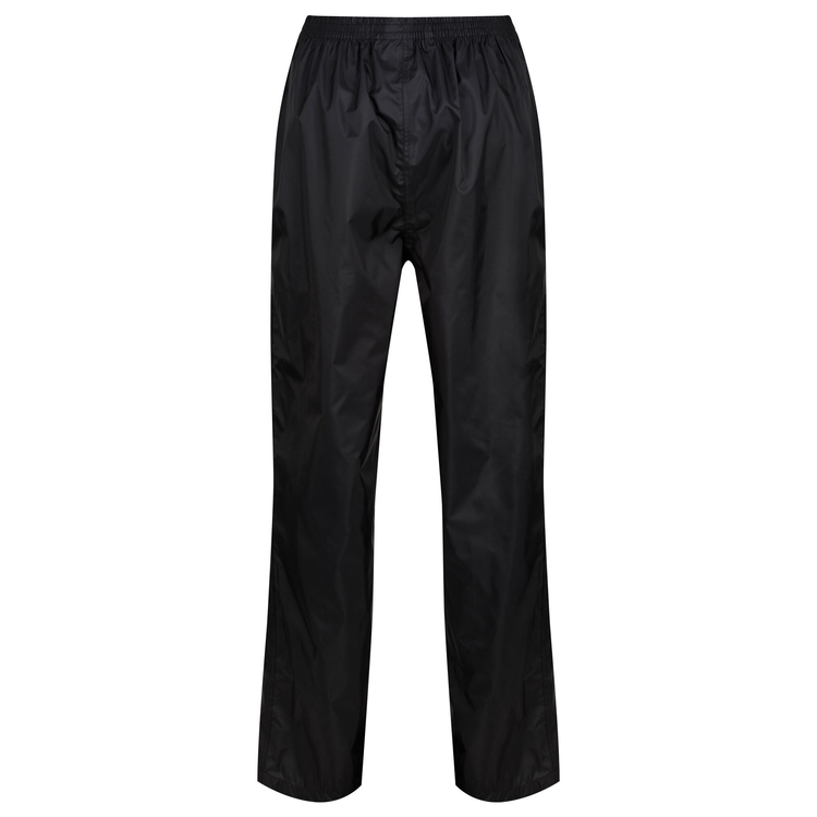 Womens Packaway Waterproof Trousers Black