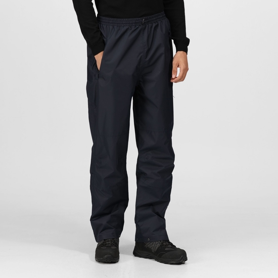 Men's Linton Breathable Lined Overtrousers - Navy | Regatta UK