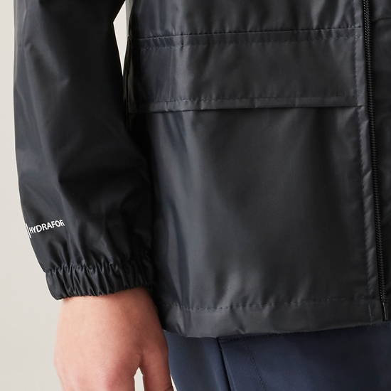 Stormbreak wasserdichte Shell-Walkingjacke für Kinder Marine